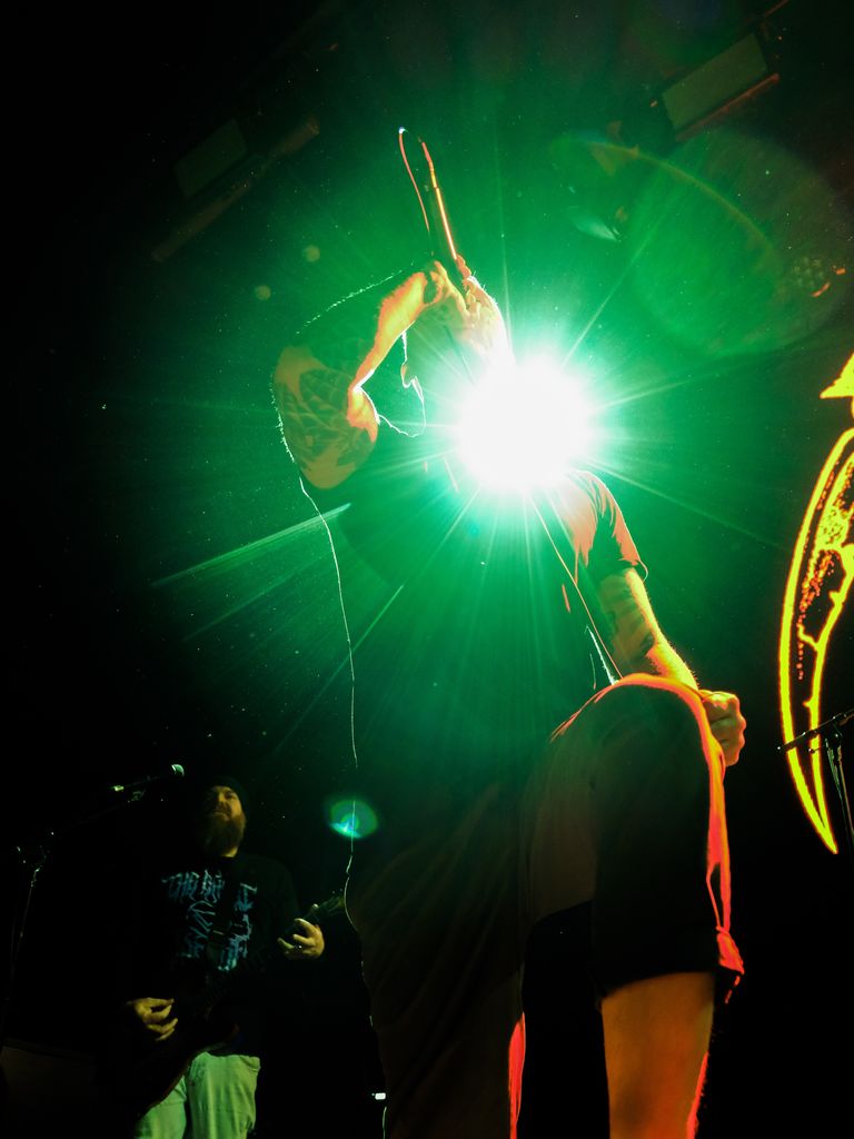 Day of Contempt performing live in Adelaide at Lion Arts Factory 
